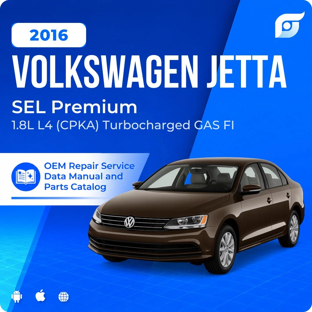 2016 Volkswagen Jetta SEL Premium - OEM Repair Service Manual