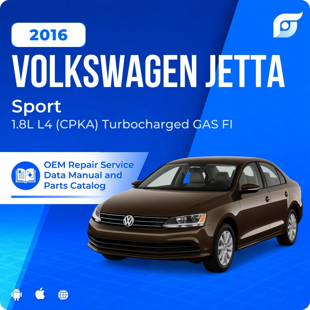 2016 Volkswagen Jetta Sport - OEM Repair Service Manual