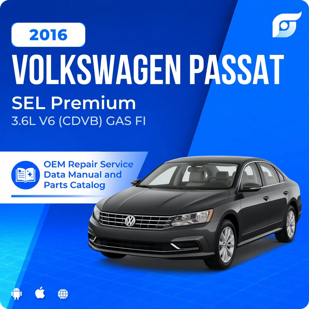 2016 Volkswagen Passat SEL Premium - OEM Repair Service Manual