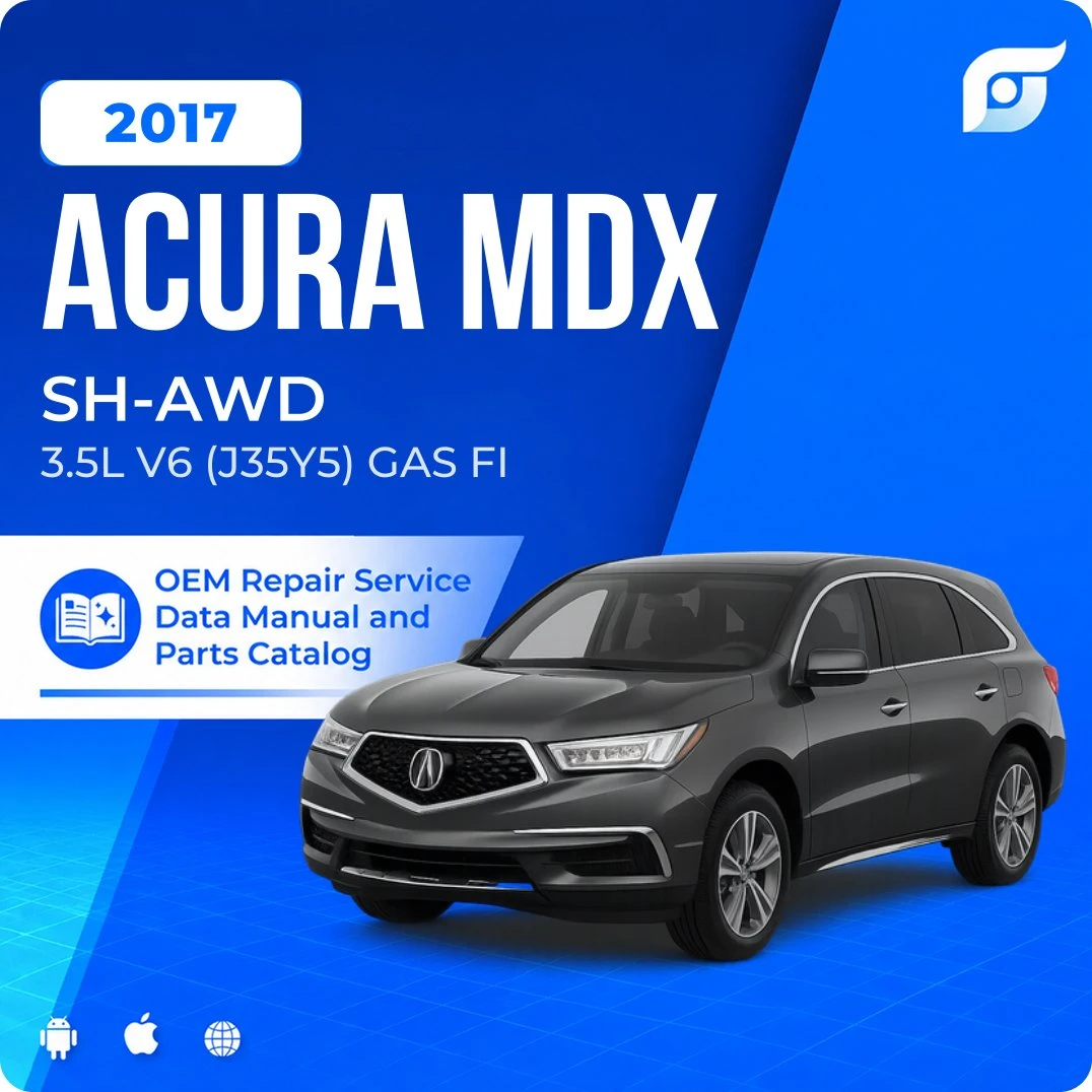 2017 Acura MDX SH-AWD - OEM Repair Service Manual
