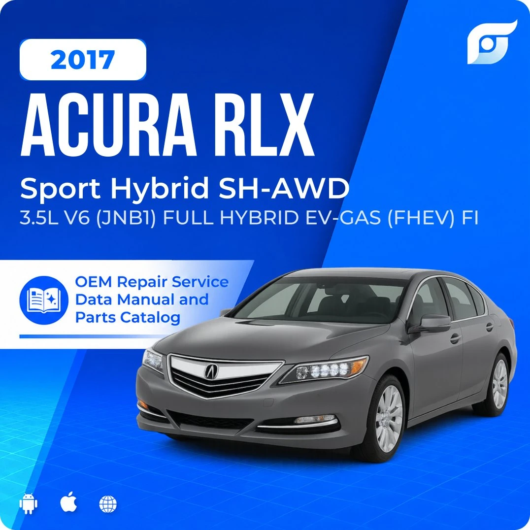 2017 Acura RLX Sport Hybrid SH-AWD - OEM Repair Service Manual