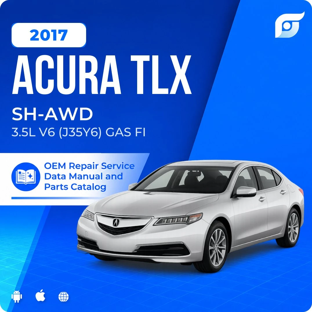 2017 Acura TLX SH-AWD - OEM Repair Service Manual