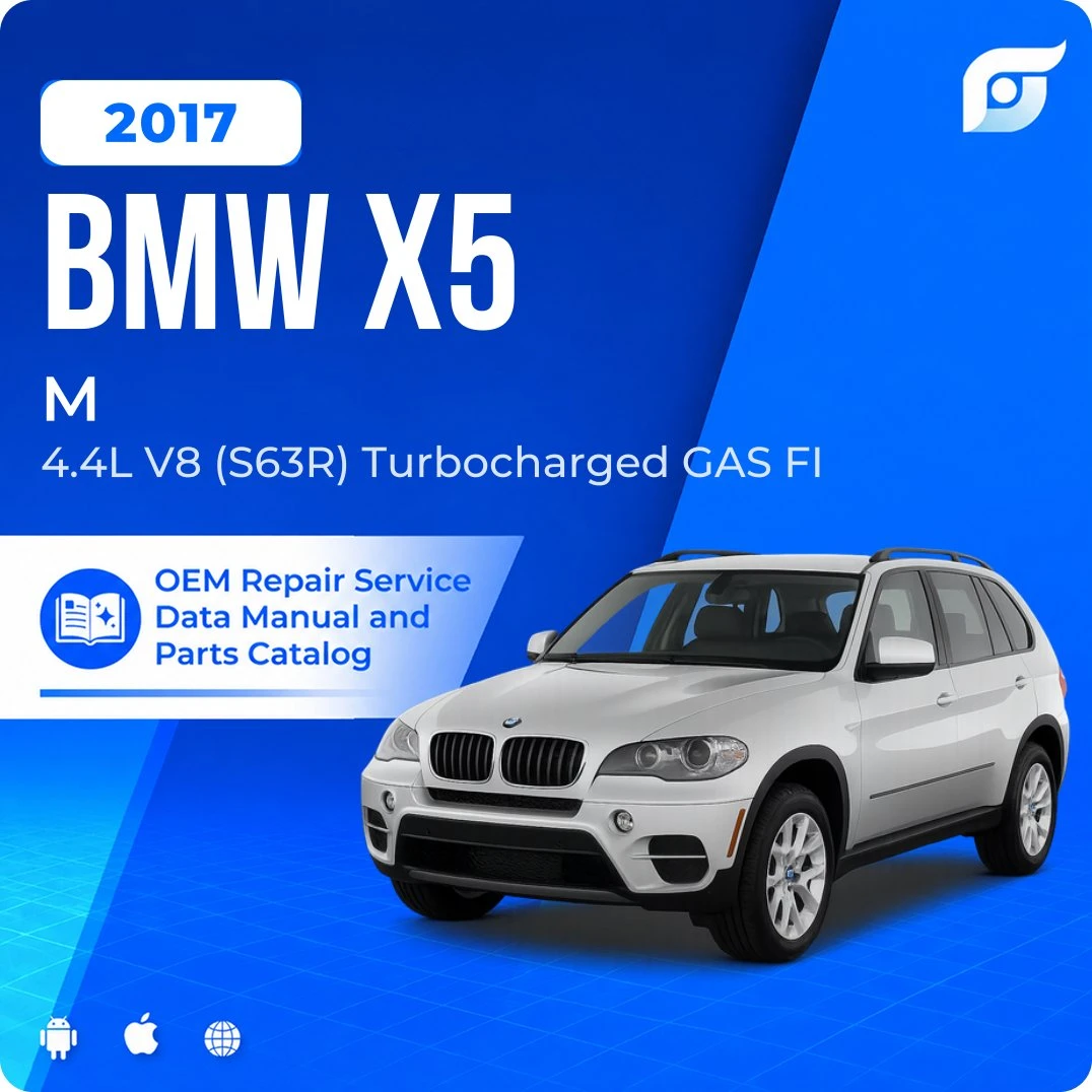 2017 BMW X5 M - OEM Repair Service Manual