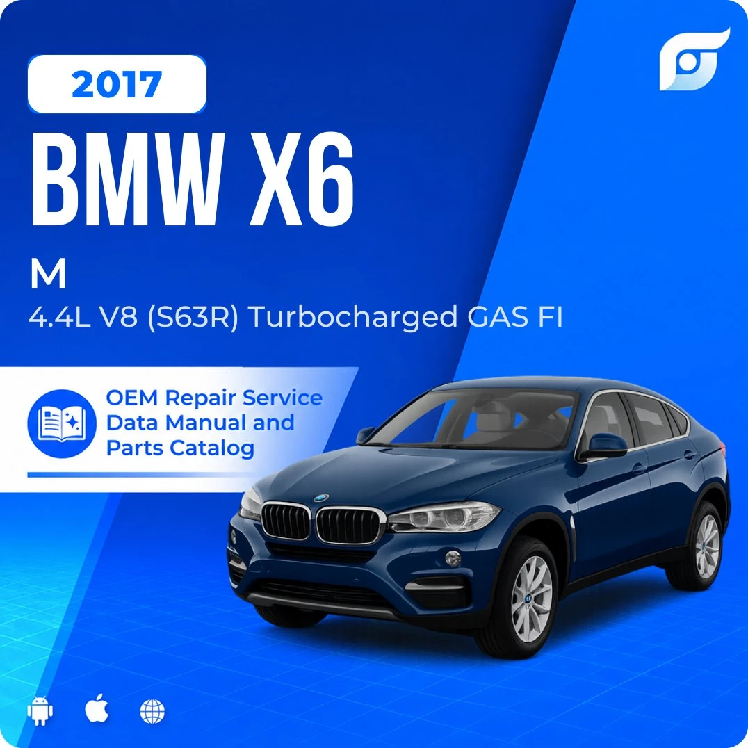 2017 BMW X6 M - OEM Repair Service Manual