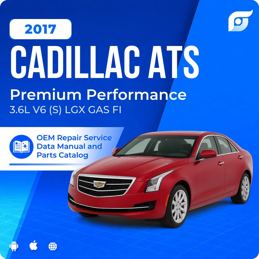 2017 Cadillac ATS Premium Performance - OEM Repair Service Manual