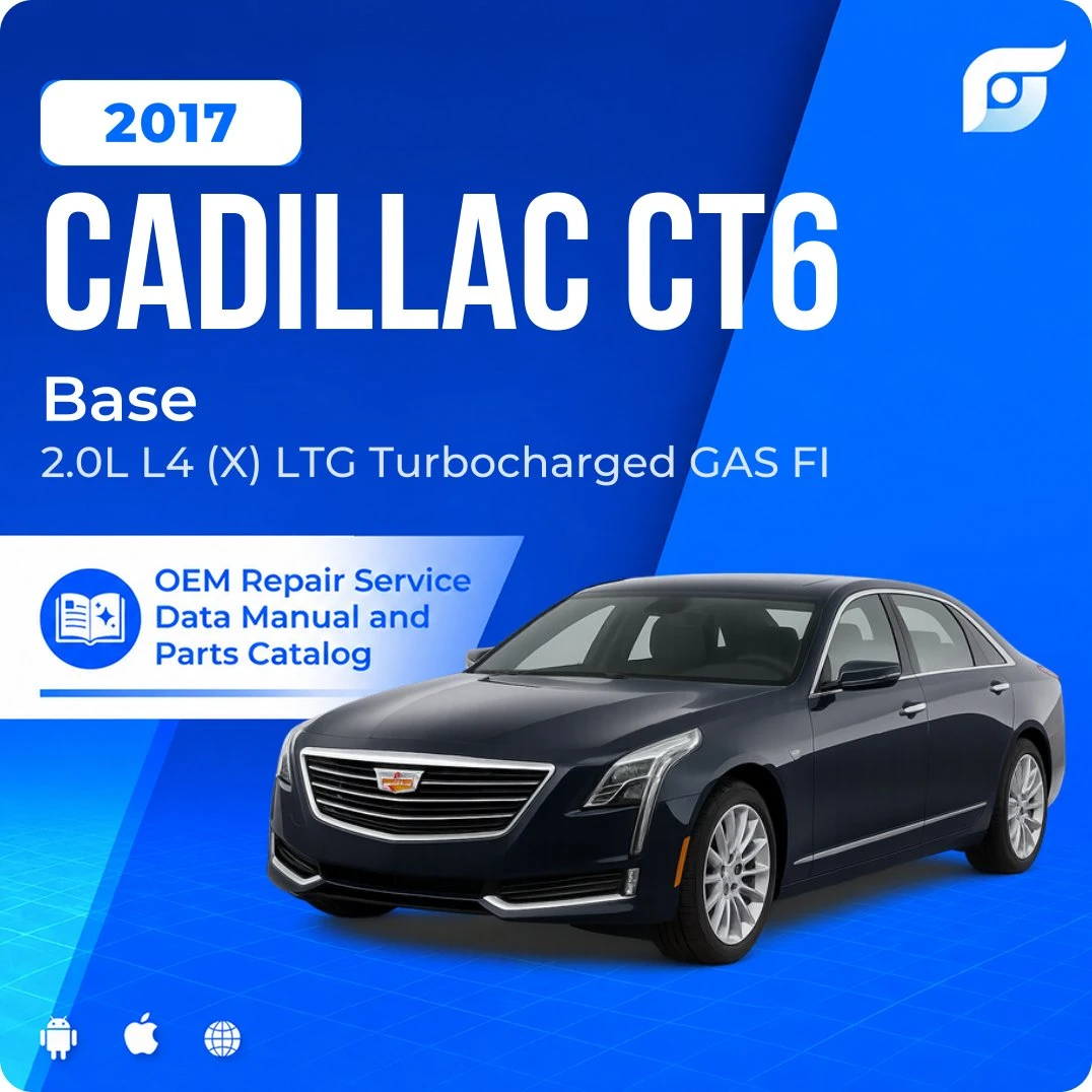 2017 Cadillac CT6 Base - OEM Repair Service Manual