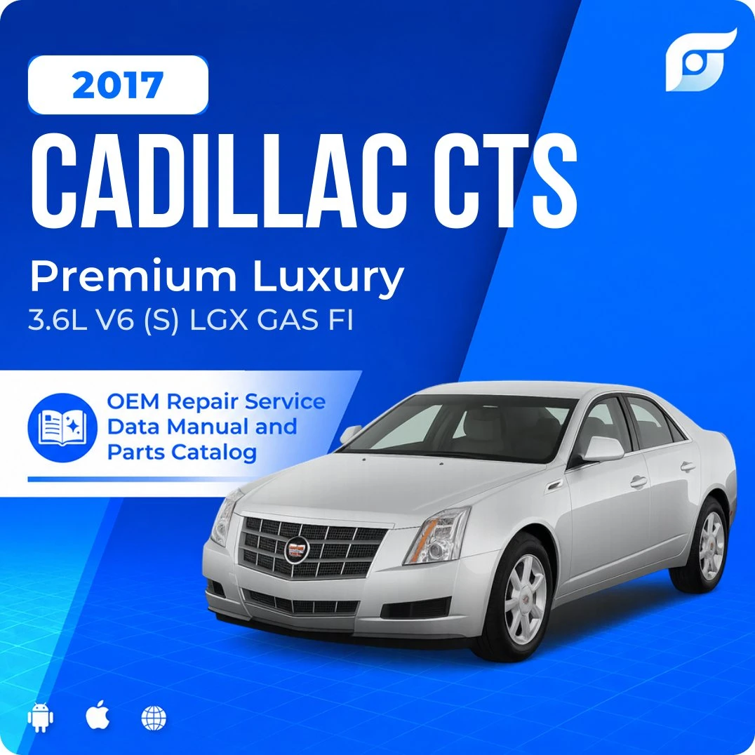 2017 Cadillac CTS Premium Luxury - OEM Repair Service Manual
