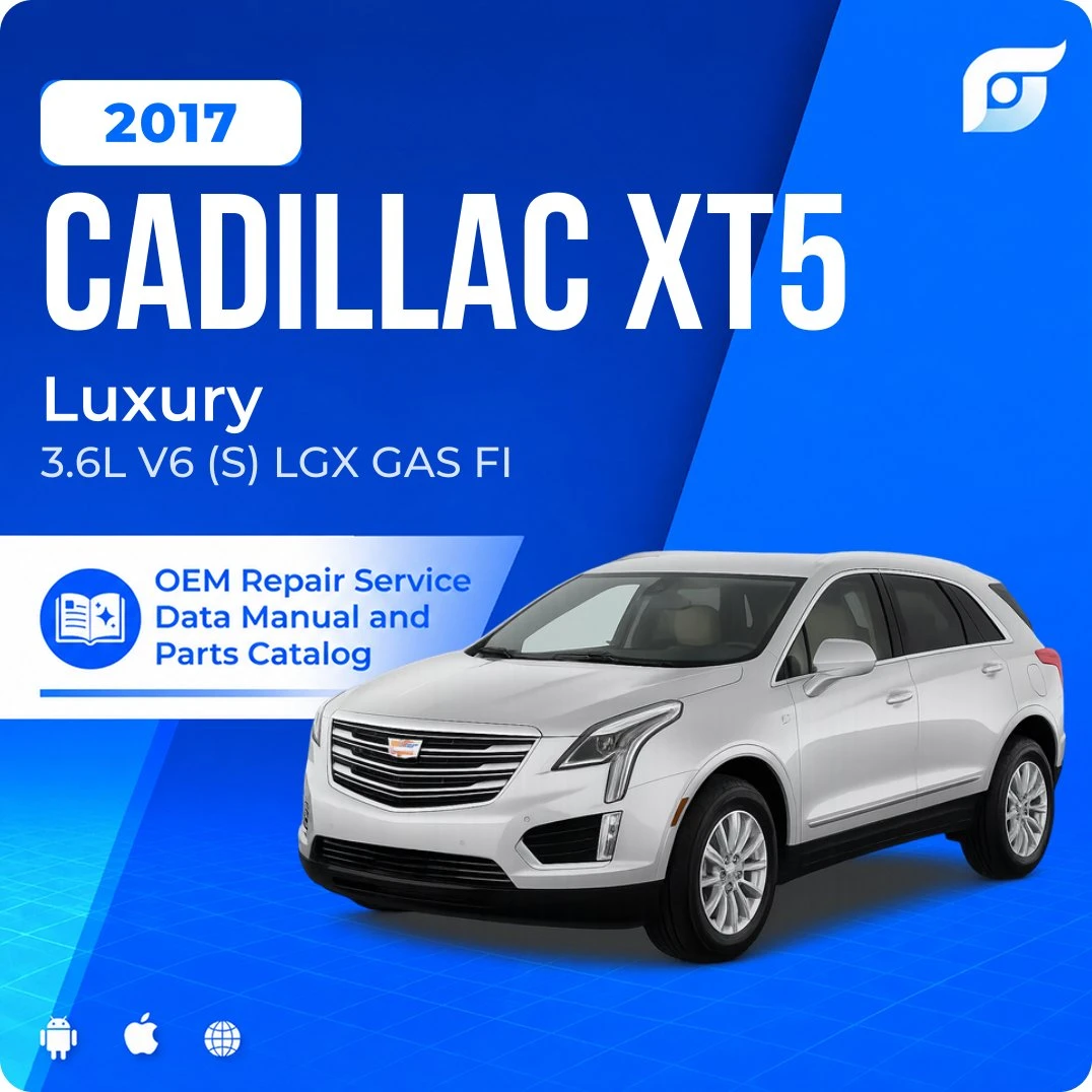 2017 Cadillac XT5 Luxury - OEM Repair Service Manual
