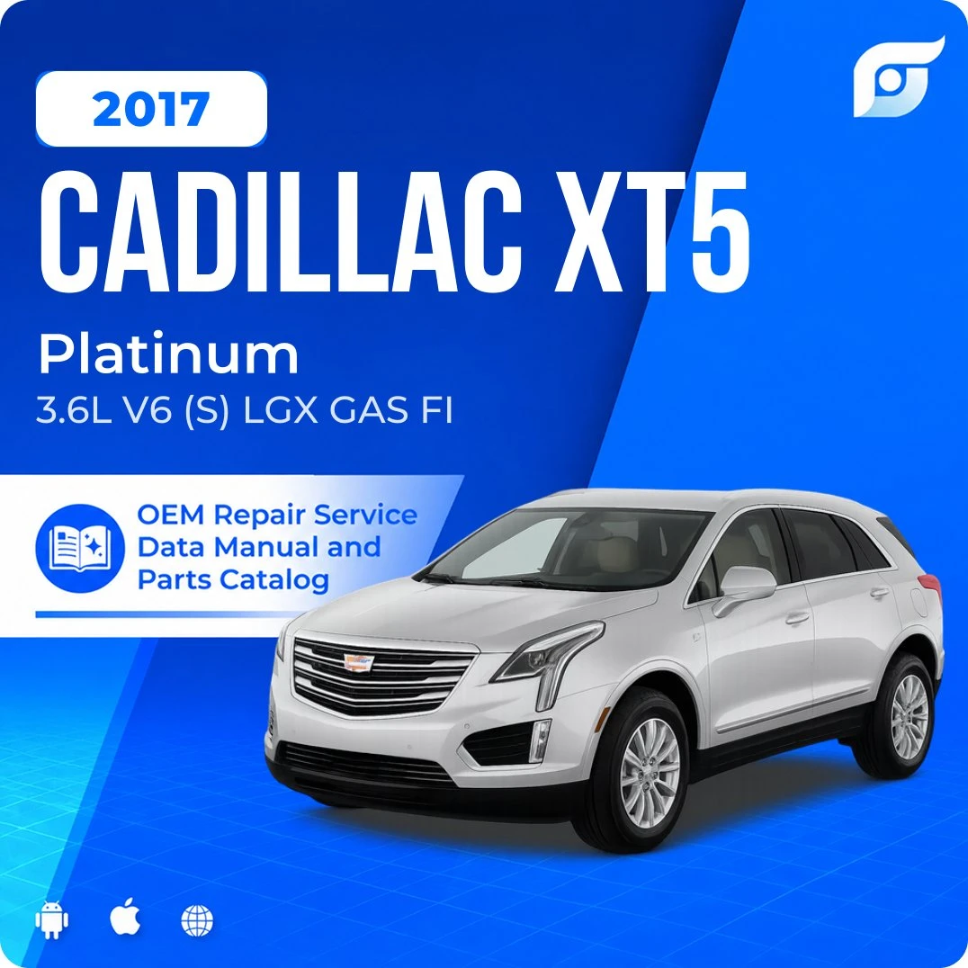 2017 Cadillac XT5 Platinum - OEM Repair Service Manual