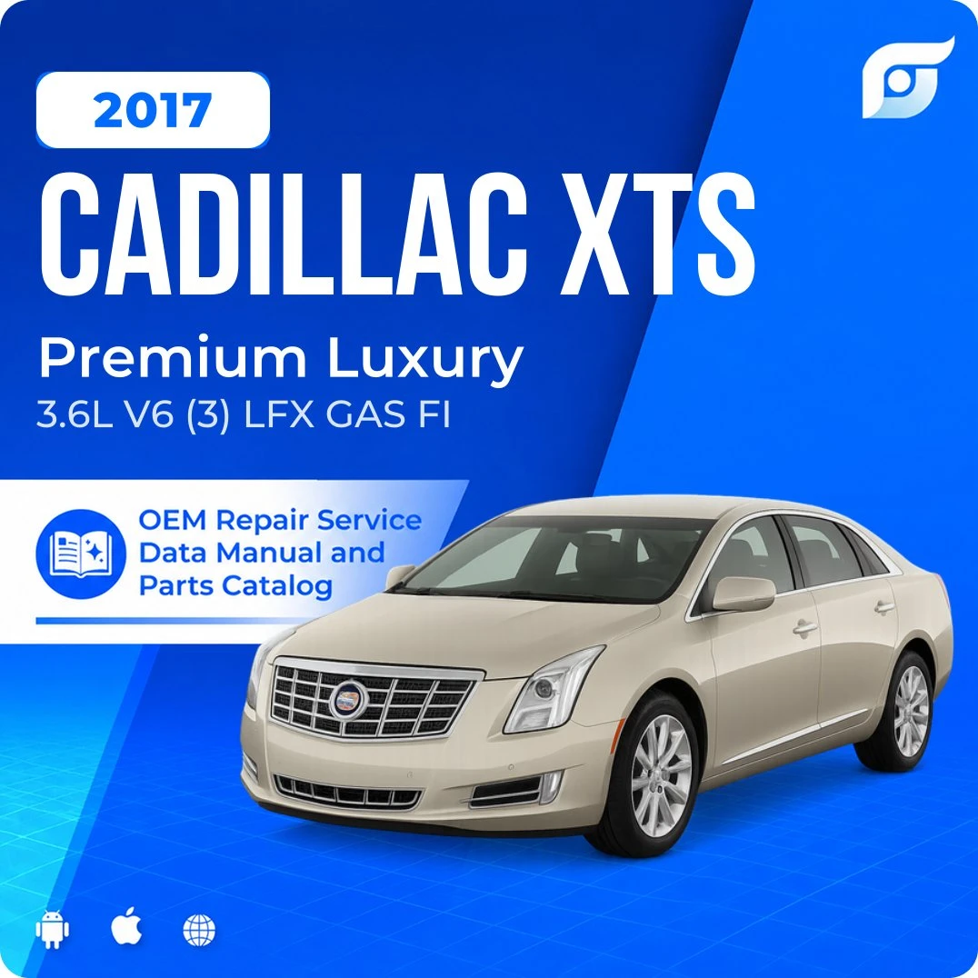 2017 Cadillac XTS Premium Luxury - OEM Repair Service Manual