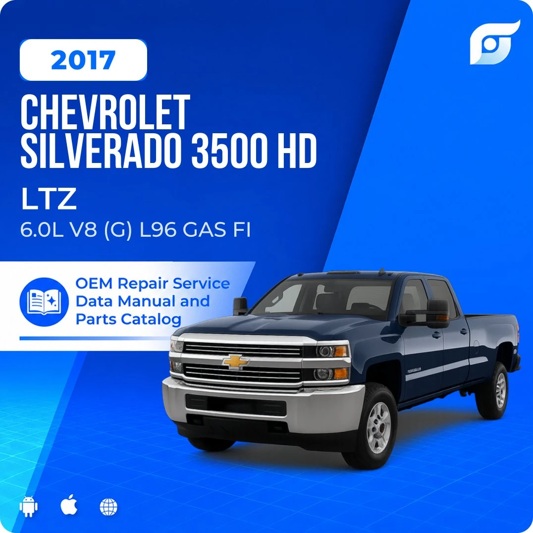 2017 Chevrolet Silverado 3500 HD LTZ - OEM Repair Service Manual