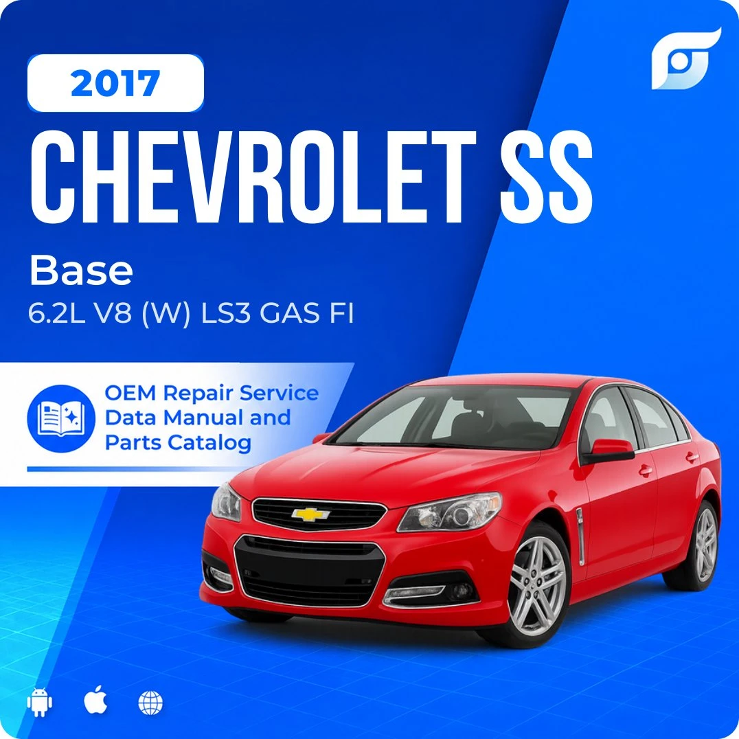 2017 Chevrolet SS Base - OEM Repair Service Manual