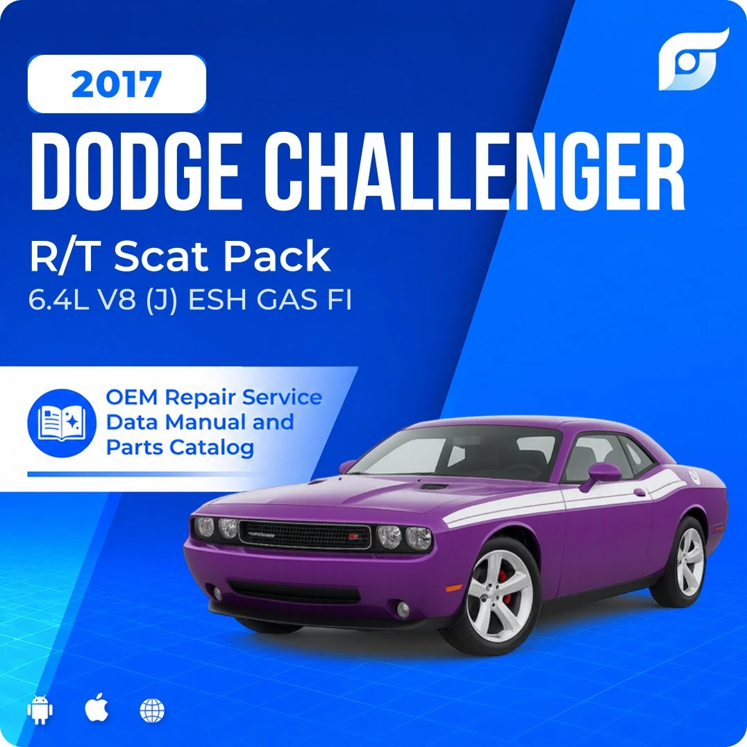 2017 Dodge Challenger R/T Scat Pack - OEM Repair Service Manual