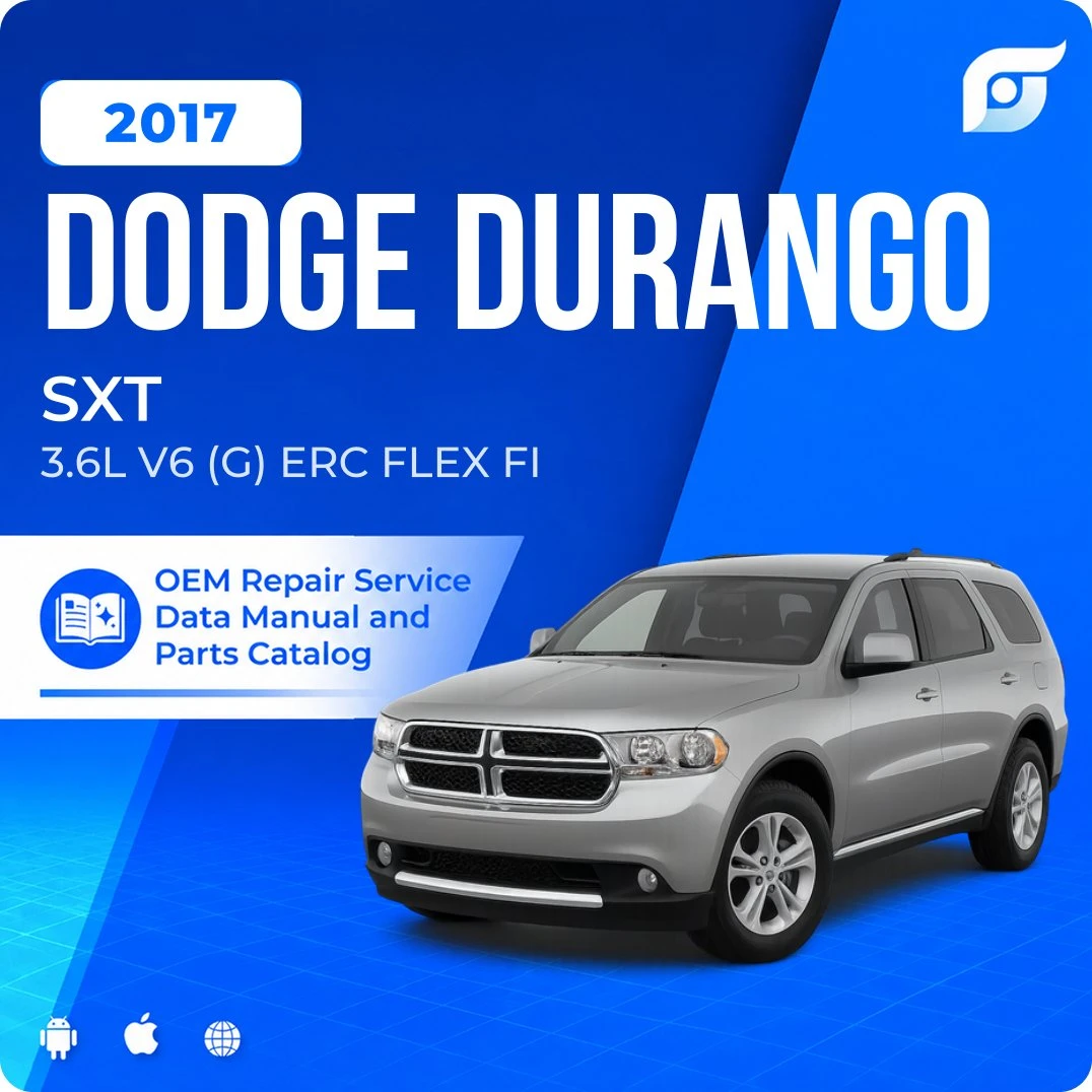 2017 Dodge Durango SXT - OEM Repair Service Manual