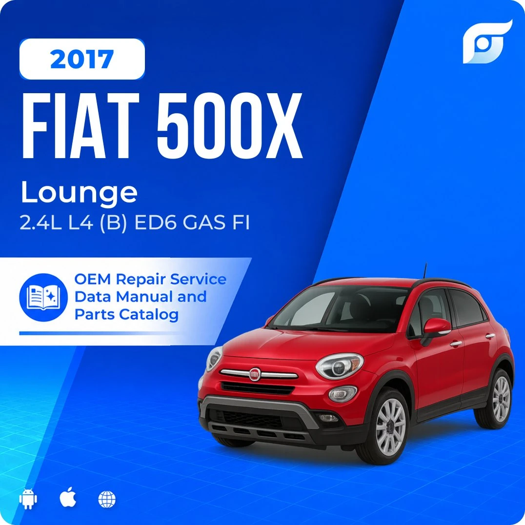 2017 Fiat 500X Lounge - OEM Repair Service Manual