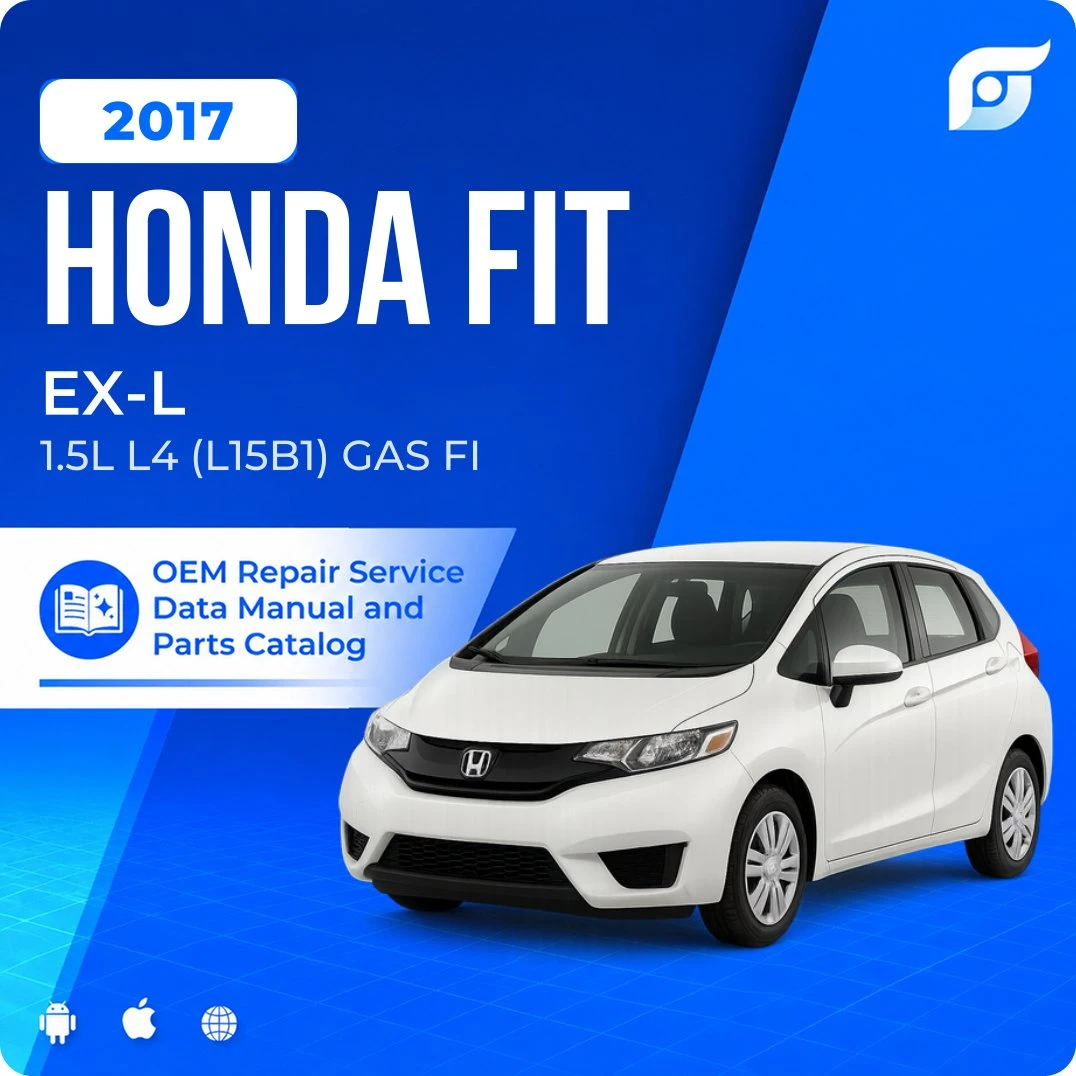 2017 Honda Fit EX-L - OEM Repair Service Manual