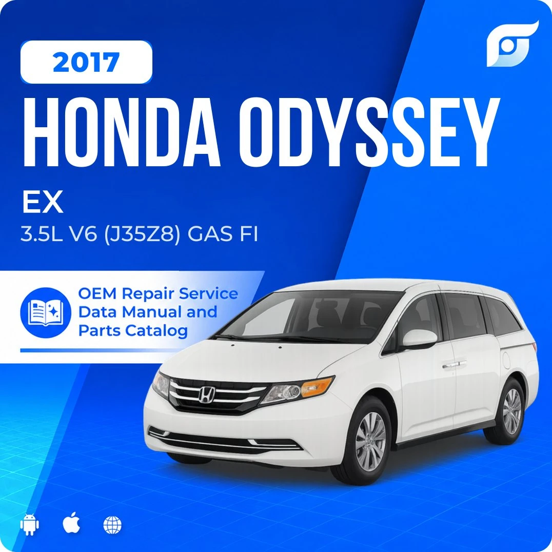2017 Honda Odyssey EX - OEM Repair Service Manual
