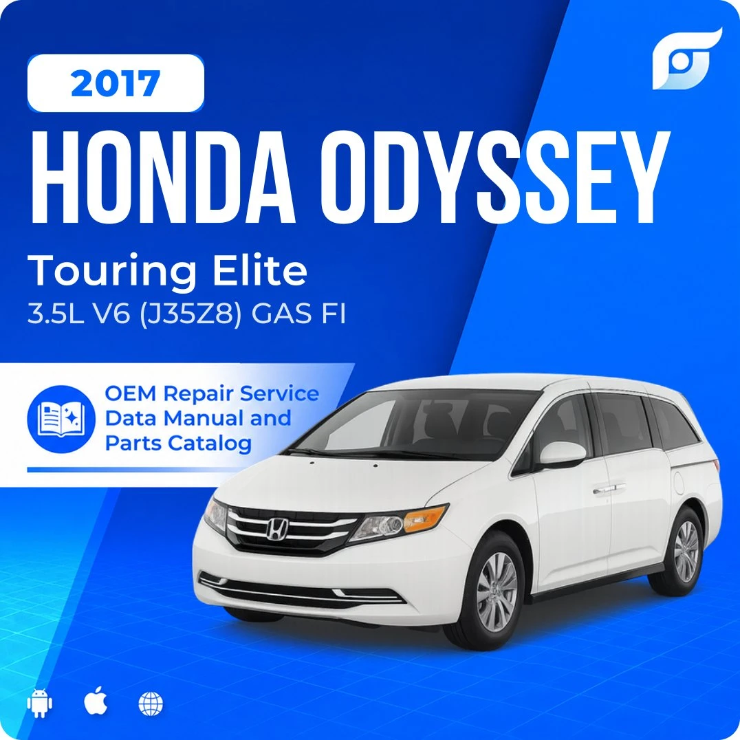 2017 Honda Odyssey Touring Elite - OEM Repair Service Manual