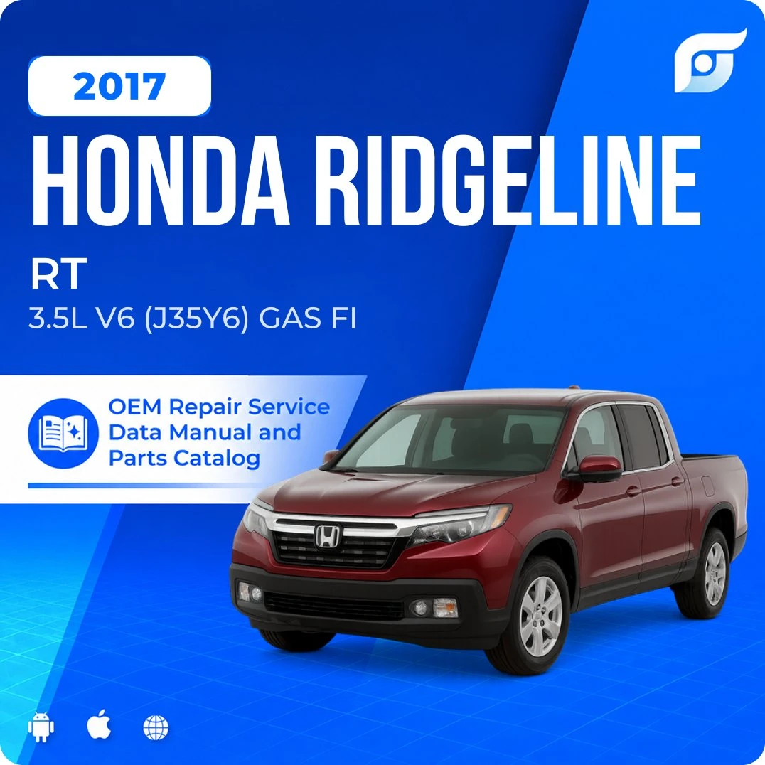 2017 Honda Ridgeline RT - OEM Repair Service Manual