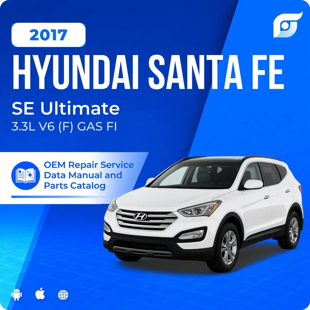 2017 Hyundai Santa Fe SE Ultimate - OEM Repair Service Manual