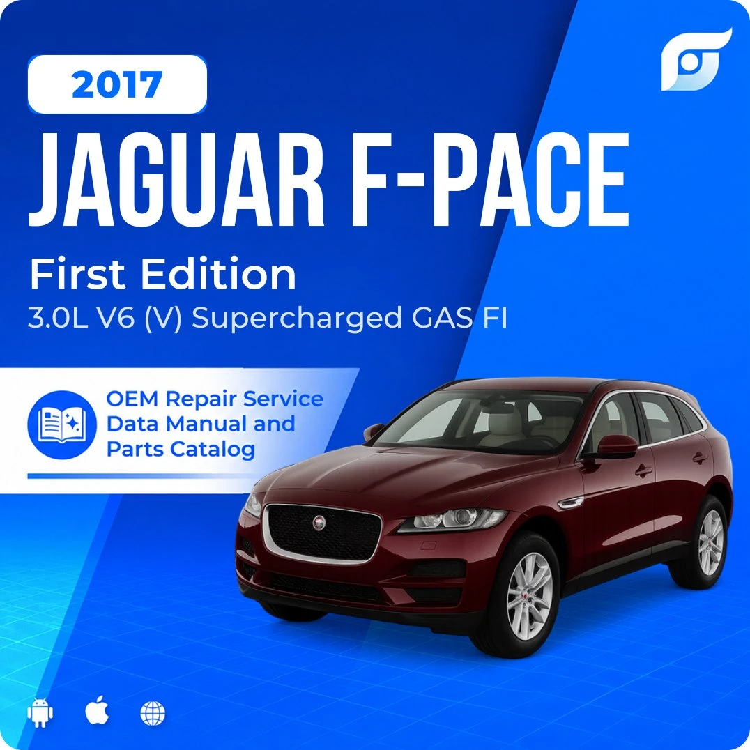 2017 Jaguar F-Pace First Edition - OEM Repair Service Manual