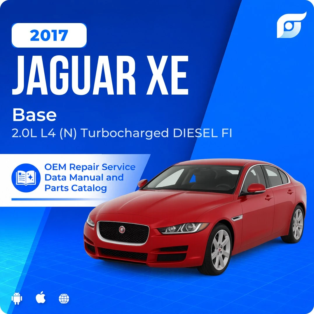 2017 Jaguar XE Base - OEM Repair Service Manual