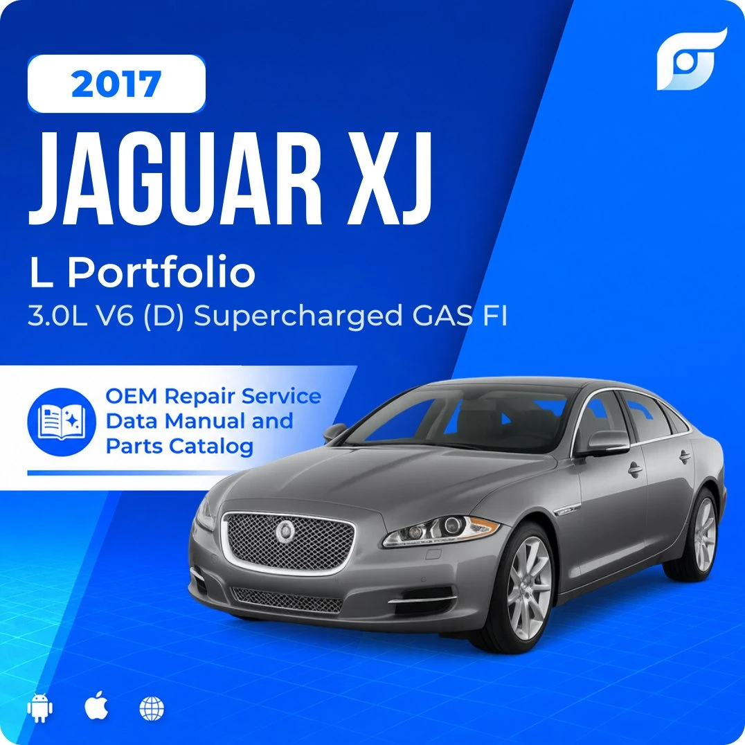 2017 Jaguar XJ L Portfolio - OEM Repair Service Manual