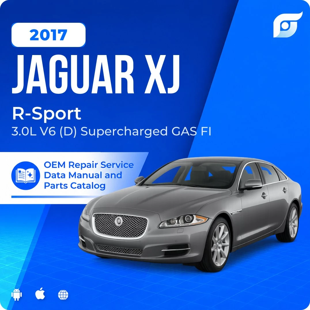 2017 Jaguar XJ R-Sport - OEM Repair Service Manual