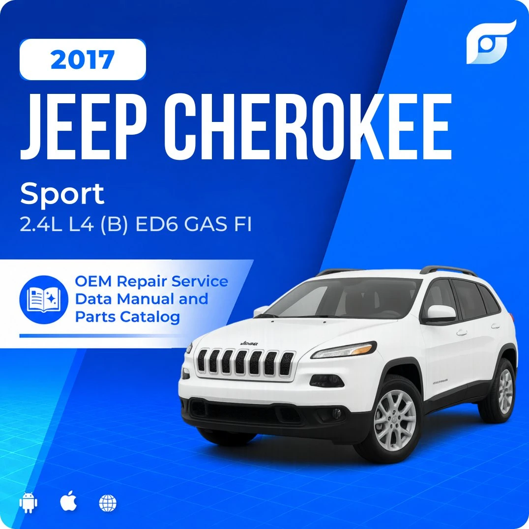 2017 Jeep Cherokee Sport - OEM Repair Service Manual