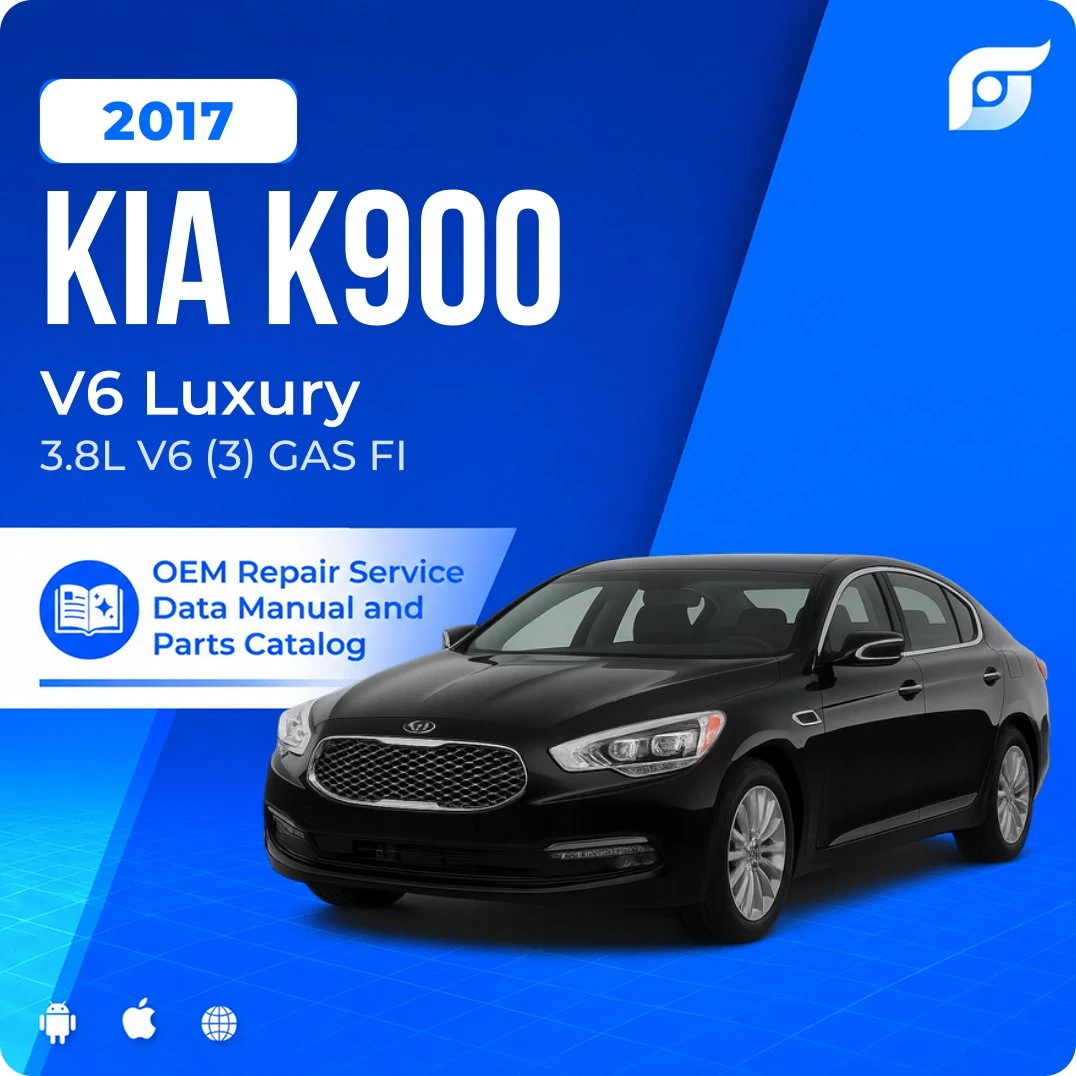 2017 Kia K900 V6 Luxury - OEM Repair Service Manual