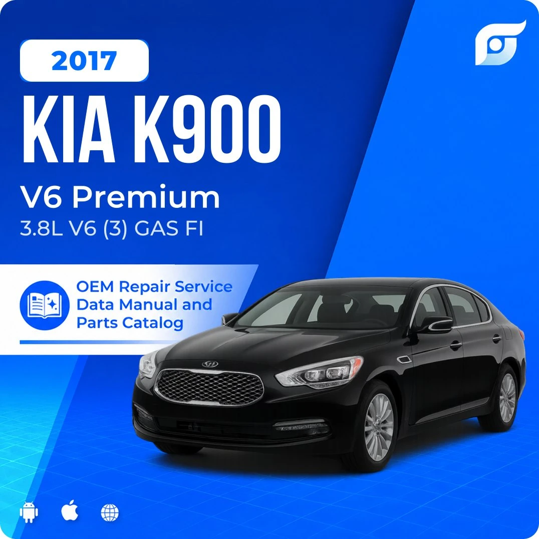 2017 Kia K900 V6 Premium - OEM Repair Service Manual