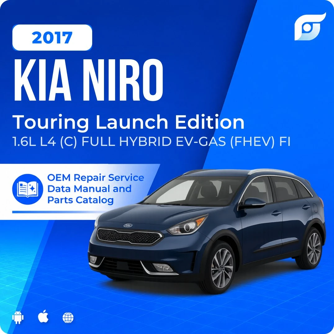 2017 Kia Niro Touring Launch Edition - OEM Repair Service Manual