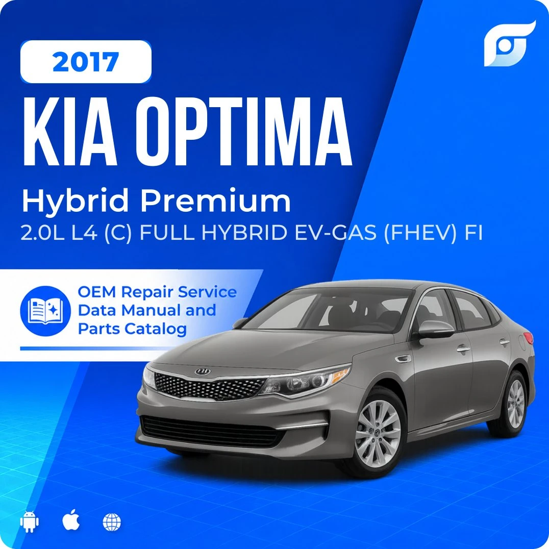 2017 Kia Optima Hybrid Premium - OEM Repair Service Manual