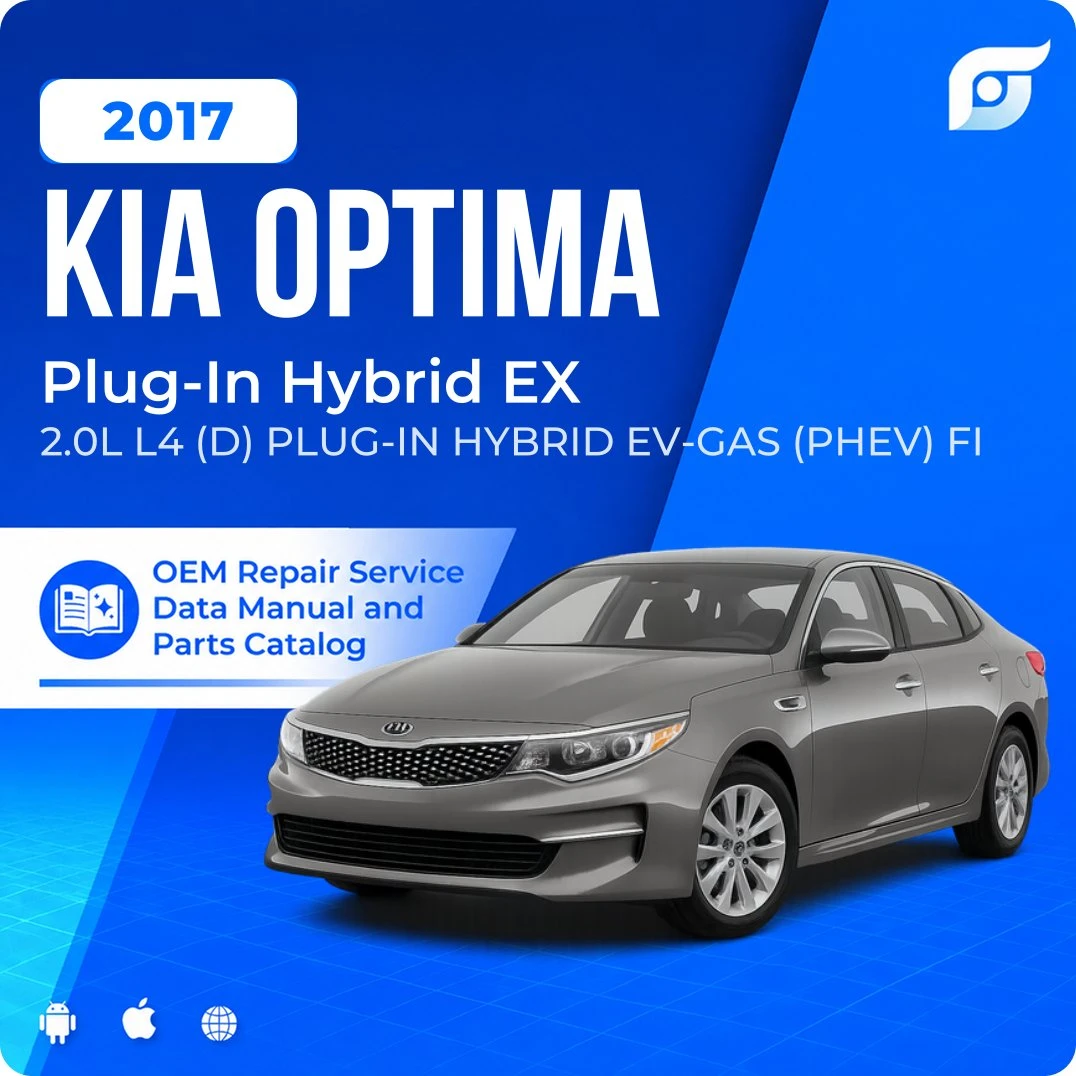 2017 Kia Optima Plug-In Hybrid EX - OEM Repair Service Manual