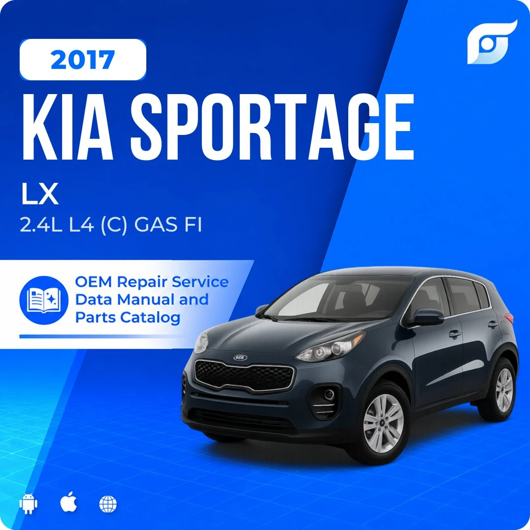 2017 Kia Sportage LX - OEM Repair Service Manual