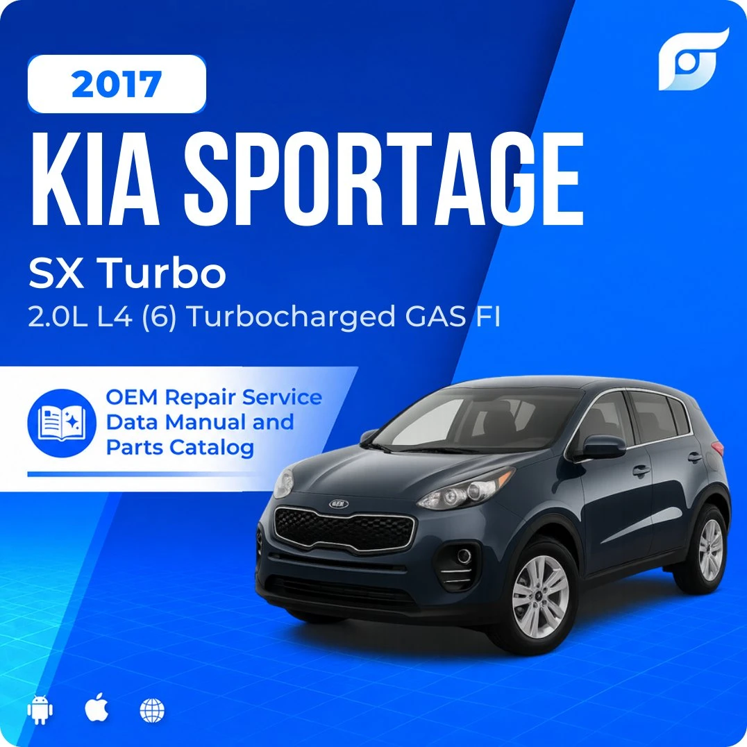 2017 Kia Sportage SX Turbo - OEM Repair Service Manual