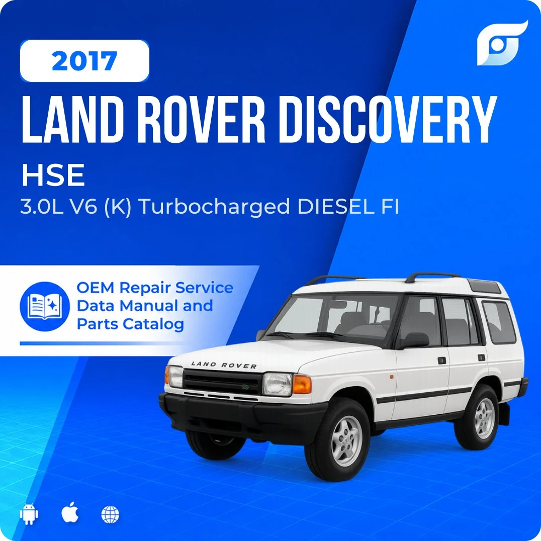 2017 Land Rover Discovery HSE - OEM Repair Service Manual