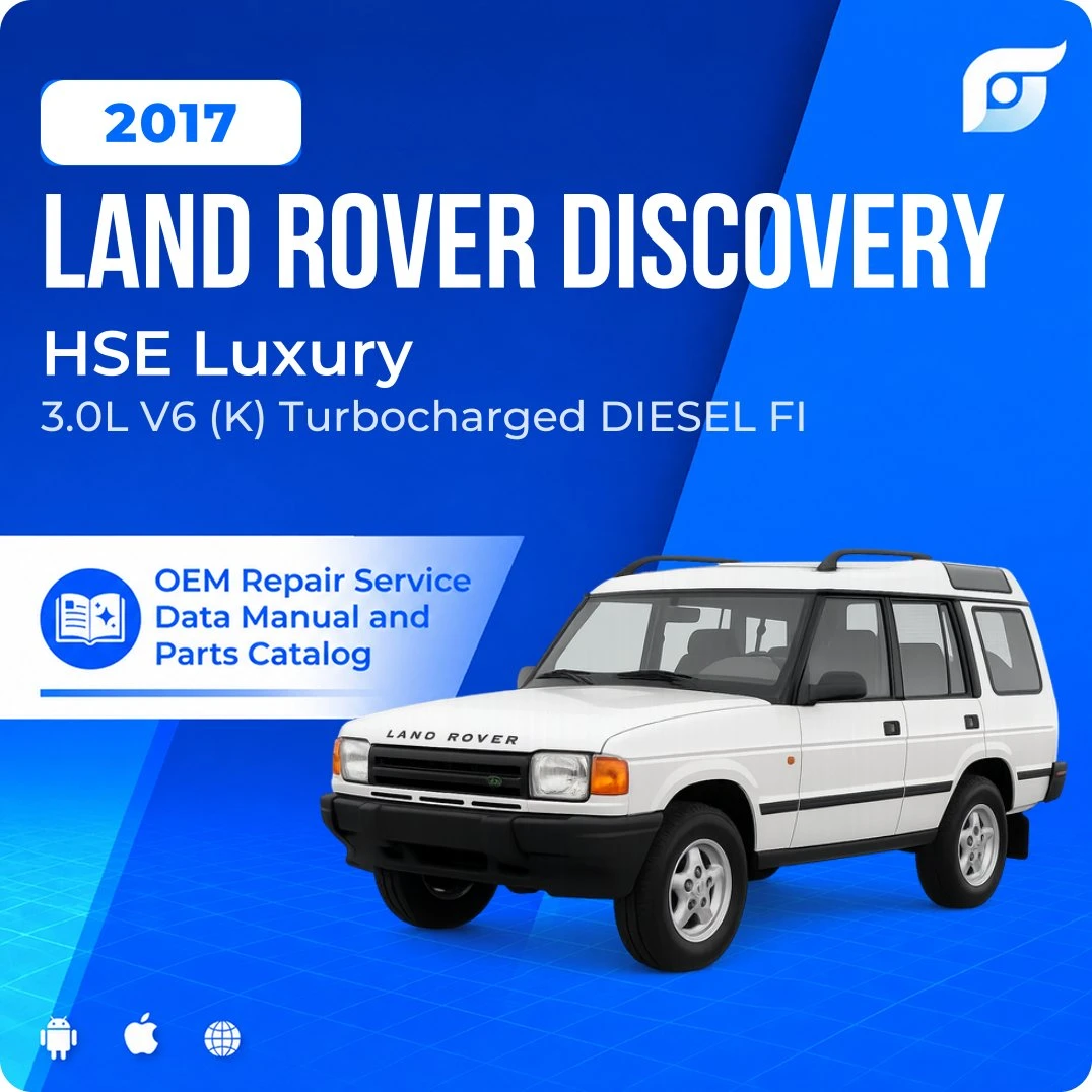 2017 Land Rover Discovery HSE Luxury - OEM Repair Service Manual