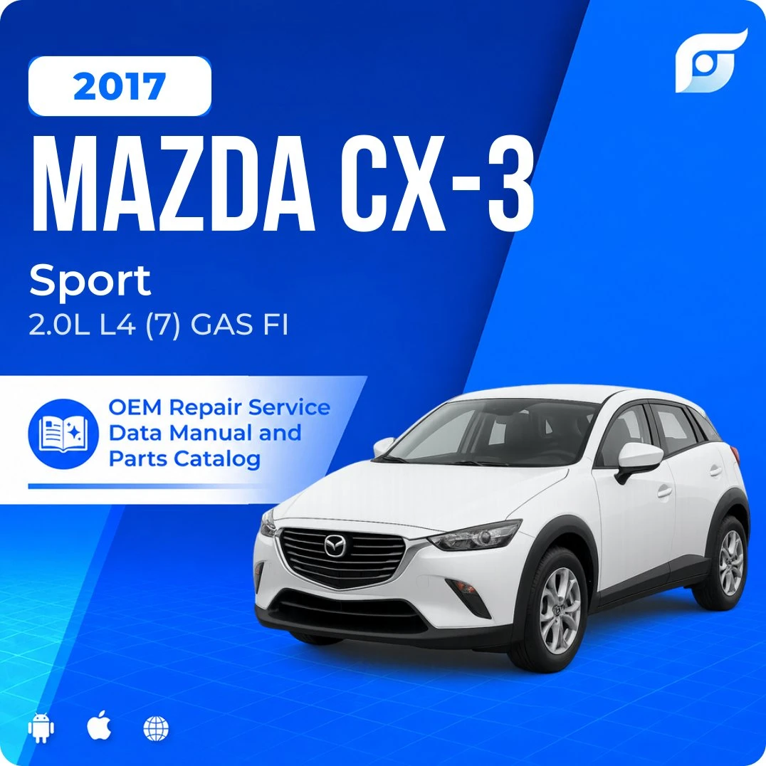 2017 Mazda CX-3 Sport - OEM Repair Service Manual