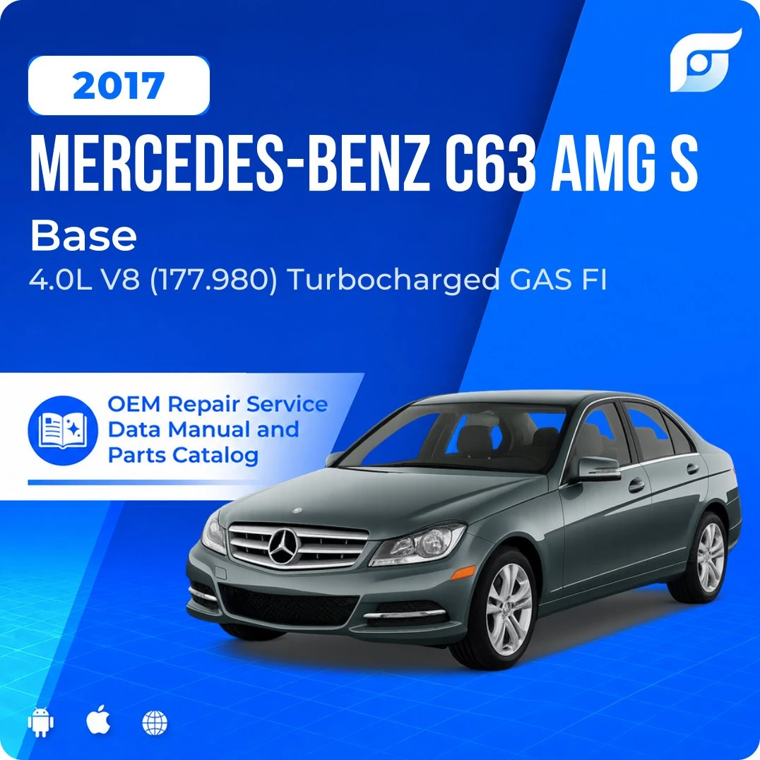 2017 Mercedes-Benz C63 AMG S Base - OEM Repair Service Manual