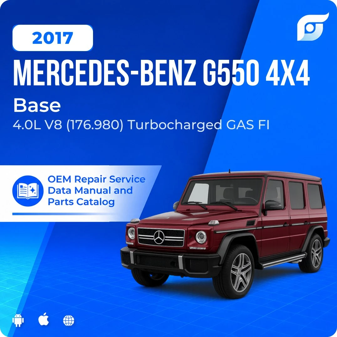 2017 Mercedes-Benz G550 4x4 Base - OEM Repair Service Manual