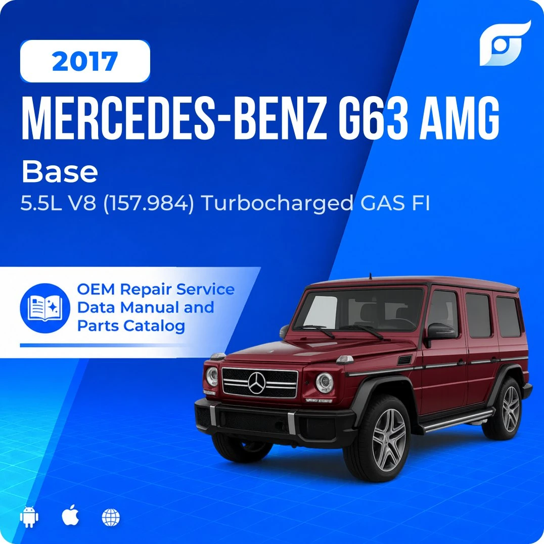 2017 Mercedes-Benz G63 AMG Base - OEM Repair Service Manual
