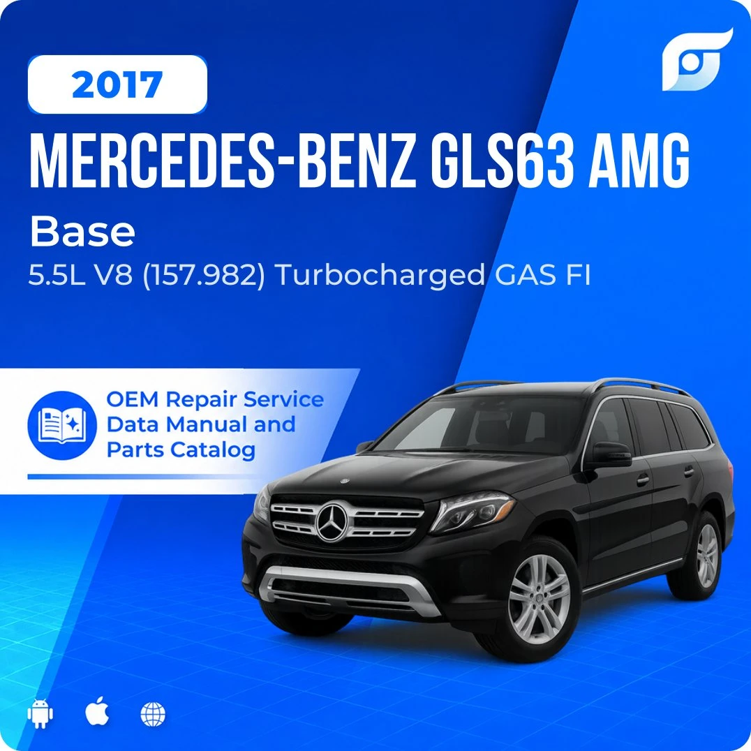 2017 Mercedes-Benz GLS63 AMG Base - OEM Repair Service Manual