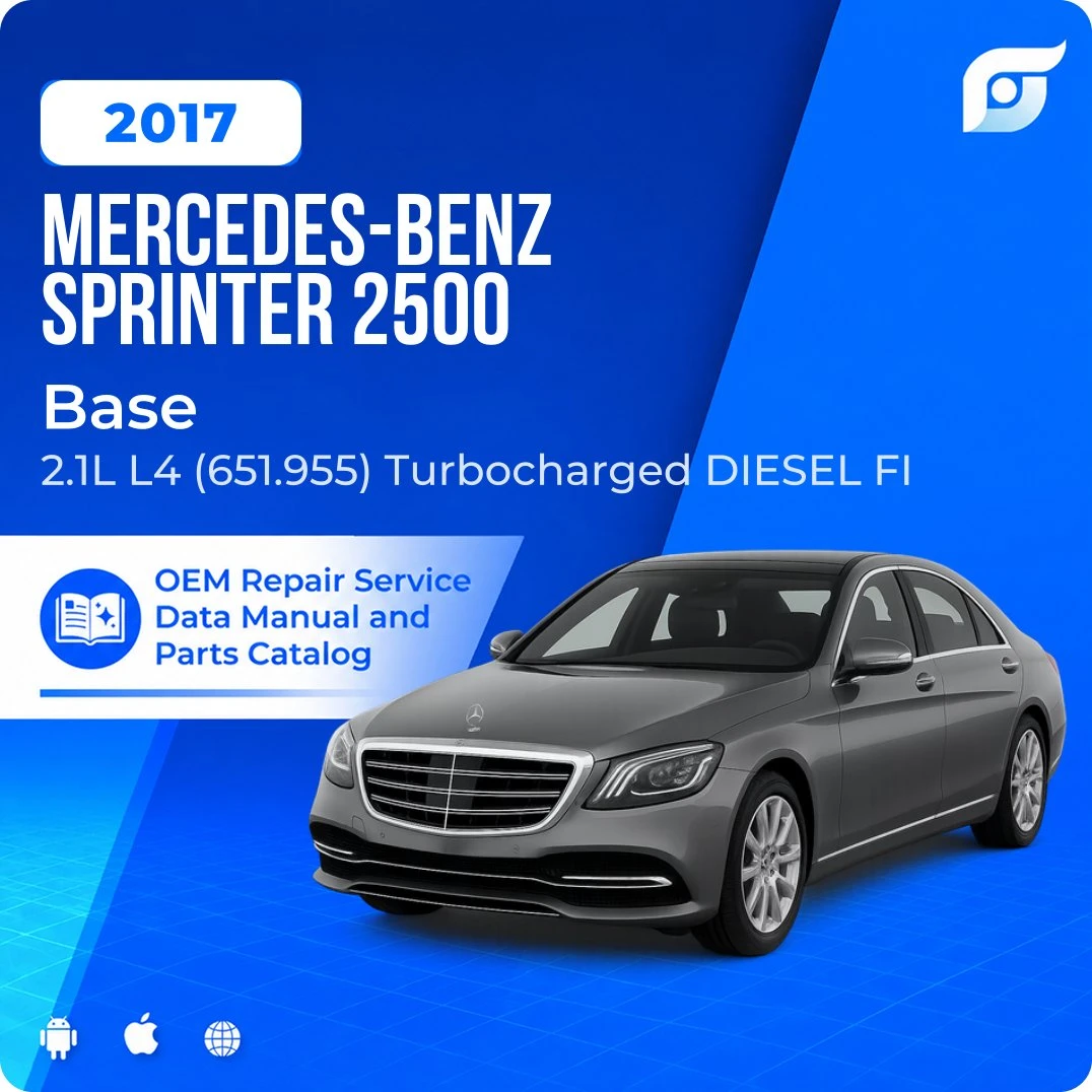 2017 Mercedes-Benz Sprinter 2500 Base - OEM Repair Service Manual
