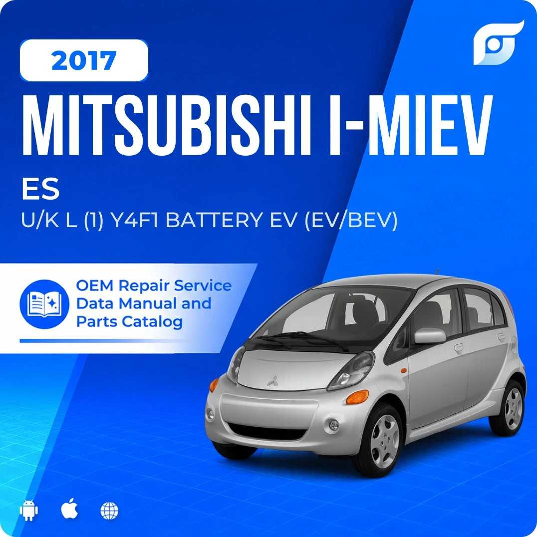 2017 Mitsubishi i-MiEV ES - OEM Repair Service Manual