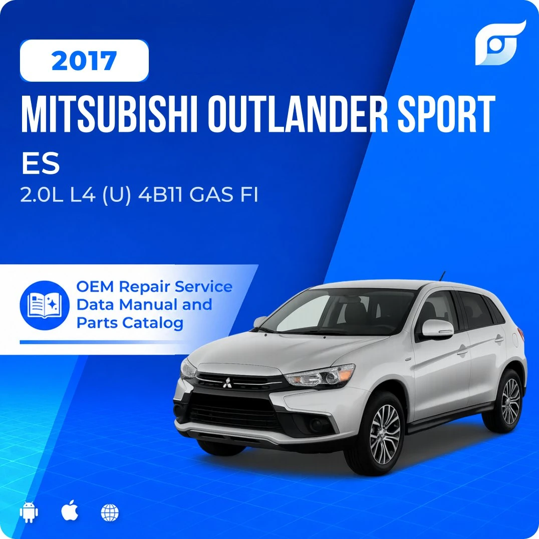2017 Mitsubishi Outlander Sport ES - OEM Repair Service Manual