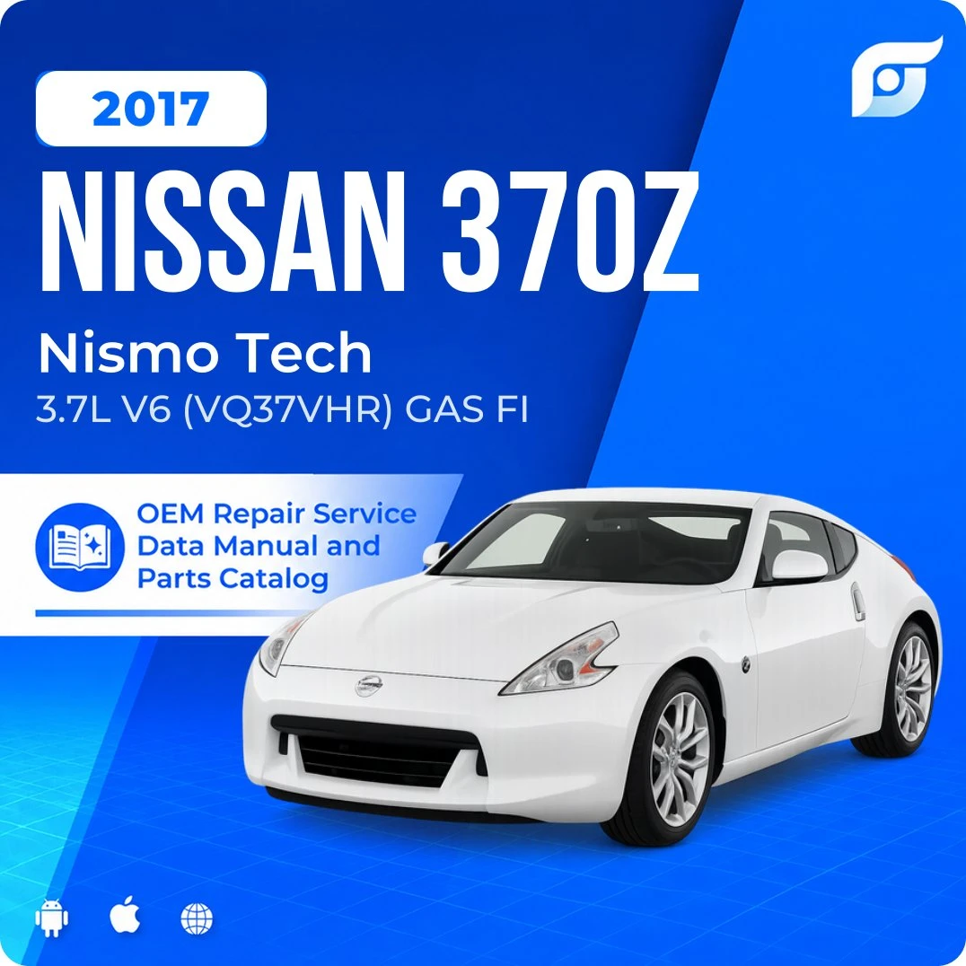 2017 Nissan 370Z Nismo Tech - OEM Repair Service Manual
