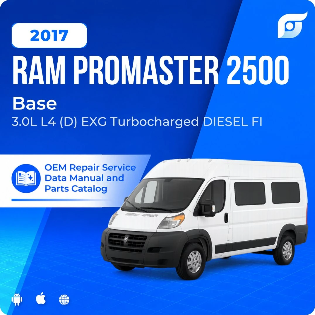 2017 Ram ProMaster 2500 Base - OEM Repair Service Manual