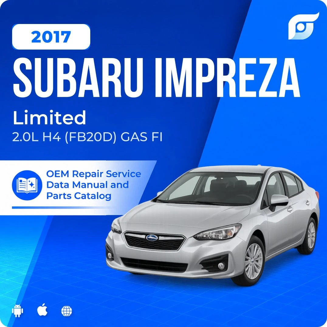 2017 Subaru Impreza Limited - OEM Repair Service Manual