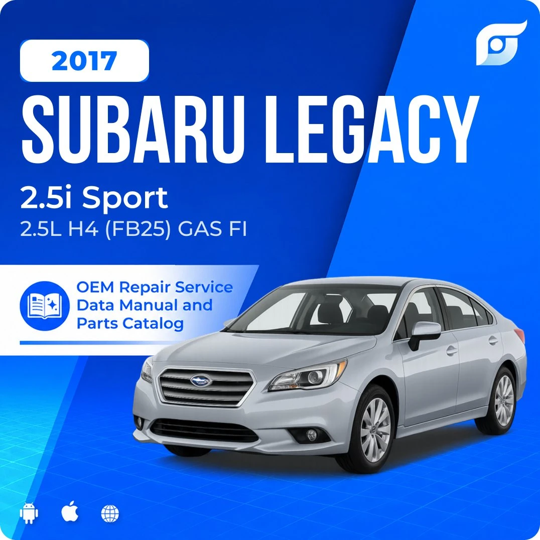 2017 Subaru Legacy 2.5i Sport - OEM Repair Service Manual